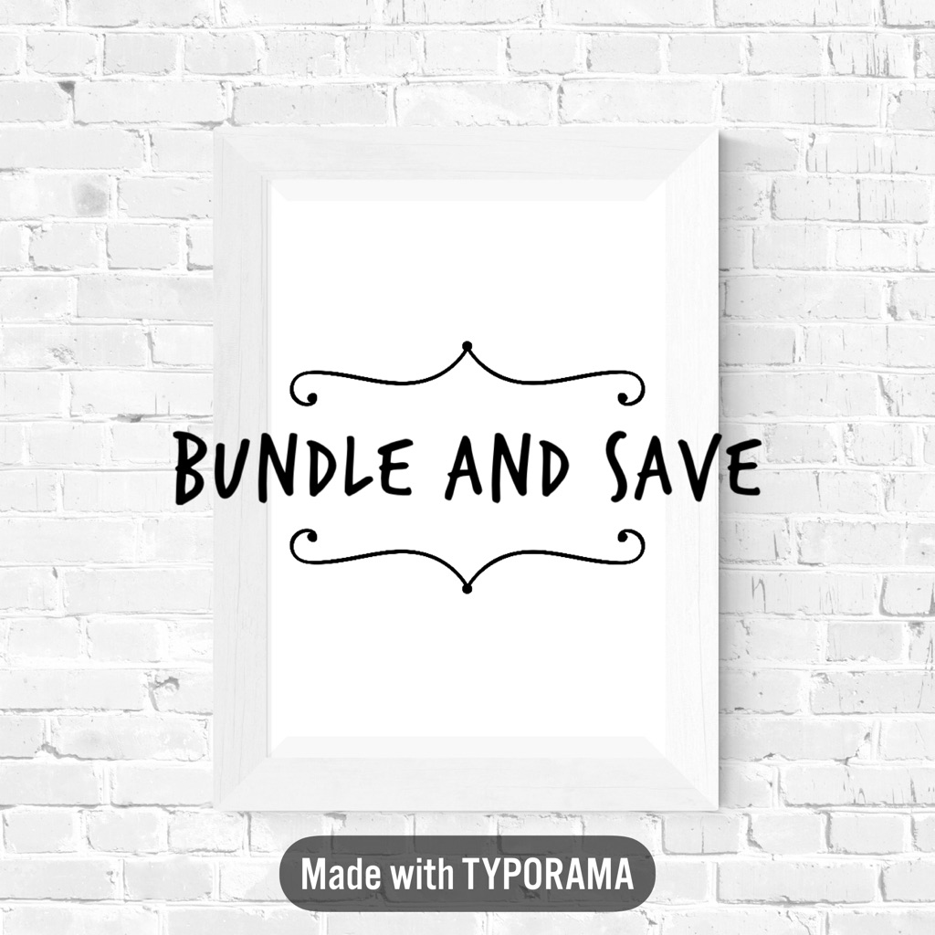 Bundle And Save